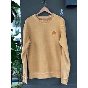 Buckaroo Men's XL Mustard Pullover Crewneck Sweater Sweatshirt Rustic Outdoors